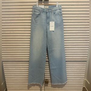 DL1961 Kids Light Blue wide leg - high rise Jeans